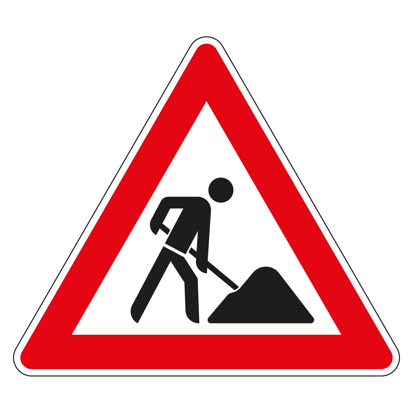 Baustelle Schild